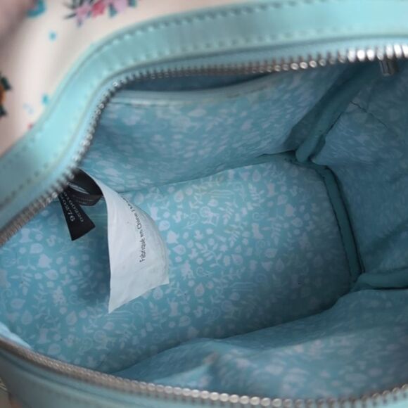 Disney Loungefly Princess Companions Mini Floral Backpack - Picture 9 of 17